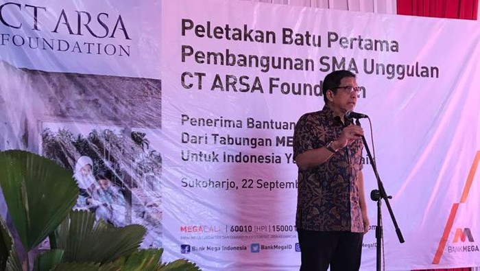 Sukses di Medan, SMA Unggulan CT ARSA Foundation Hadir di Sukoharjo