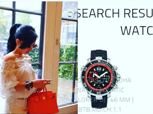 Budha to Budha hitam seharga Rp 10,5 juta. Foto: Instagram/fashionsyahrini