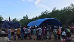 Tenda Bantuan Indonesia untuk Rohingya Tegak Berdiri di Bangladesh