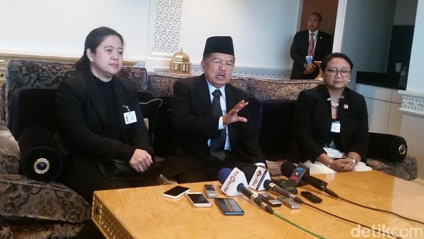 Rayakan 1 Muharam, JK Berkopiah di Sesi Debat Umum Sidang PBB