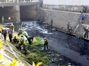 2017, Polda Jabar Tangani 17 Kasus Pencemaran Limbah di Sungai Citarum