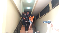 Agustunus Lee Min Ho ditangkap polisi Jumat (22/9). (Ahmad Bil Wahid-detikcom)