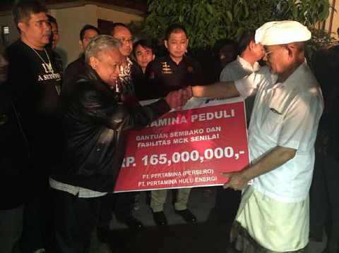 Gunung Agung Awas, Bantuan Senilai Rp 165 Juta Disalurkan