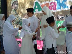 Keceriaan Anak Yatim Banyuwangi di Festival Anak Yatim 2017