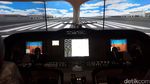 Menjajal Cockpit Pesawat N219 di IDB Expo 2017