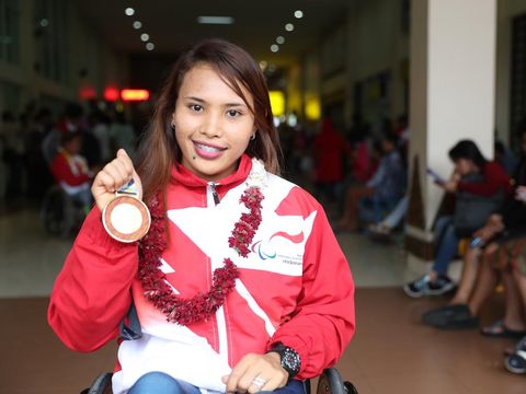 Sandang Predikat Juara Umum, Kontingan ASEAN Para Games 2017 Tiba di Tanah Air