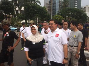 Fadli Zon, Tommy Soeharto Hingga Ahmad Dhani Jalan Santai di CFD