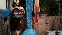Moreira mulai jatuh cinta pada karakter Ariel semenjak kecil, tatkala dia selesai menonton animasi The Little Mermaid (AFP)