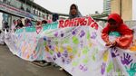 Cap Telapak Tangan untuk Solidaritas Rohingya di CFD