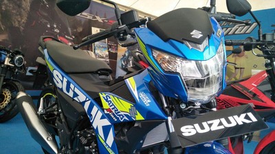 Suzuki Satria F150 Pakai Baju Baru, Mirip Motor Suzuki di MotoGP