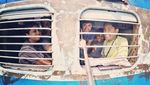 Potret Penumpang Kereta di India
