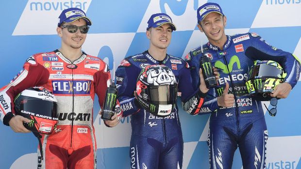 Jorge Lorenzo menganggap Valentino Rossi sebagai pebalap hebat.