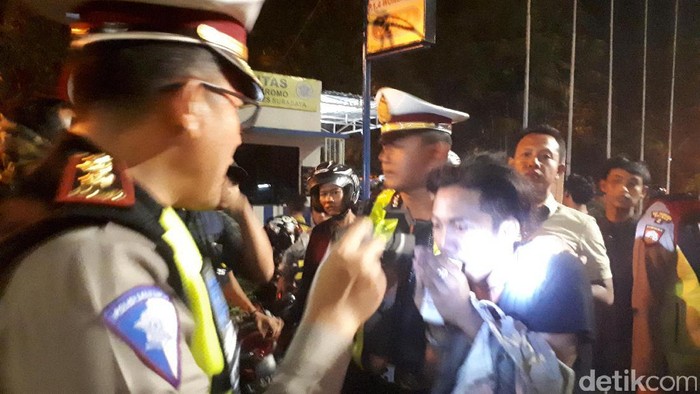 Razia Gabungan, 280 Kendaraan Ditilang,1 Orang Terduga Narkoba