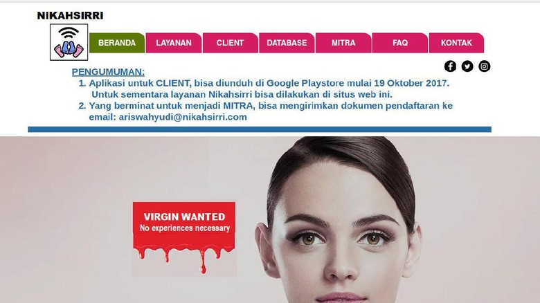 Soal Situs nikahsirri.com, Orang Tua Diimbau Waspada Soal Situs nikahsirri.com, Orang Tua Diimbau Waspada