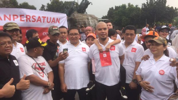Fadli Zon, Tommy Soeharto Hingga Ahmad Dhani Jalan Santai di CFD
