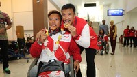 Tampil sebagai juara umum, Indonesia mengumpulkan 126 emas, mengungguli jauh Malaysia sebagai tuan rumah dengan 90 emas. (dok. Humas Kemenpora)