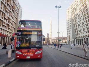 Saudi Tambah 15 Rute Bus Baru di Madinah, Bisa Layani Jemaah Selama 24 Jam