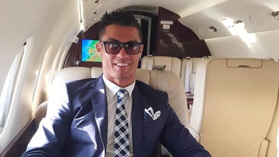 Foto: Mengintip Jet Pribadi Mewah Cristiano Ronaldo