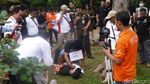 Adegan-adegan Duel Gladiator Maut di Bogor Direka Ulang