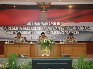 Wakapolri Sebut Sespimti 2017 yang Terbaik dalam 5 Tahun Terakhir