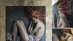 Pernah Kebayang? Lukisan Ini Terbuat dari Tumpukan Paku