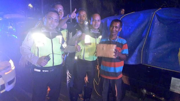 Polisi Amankan Pikap Berisi Ganja di Jl Gatot Subroto