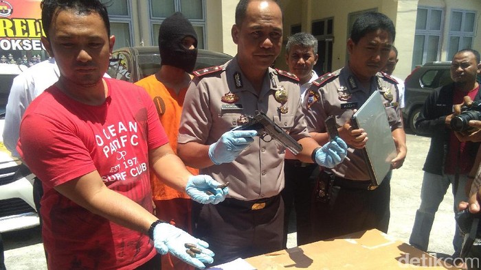 Residivis Kasus Teroris di Aceh Ditangkap, Pistol FN Disita