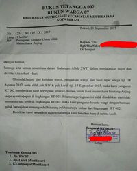 Viral Surat Larangan Pelihara Anjing Ini Penjelasan Ketua Rt Di Bekasi