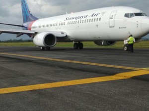 Aspal Taxiway Bandara Makassar Amblas, Sempat Sebabkan Delay