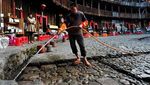 Foto: Bukan Benteng Biasa di China
