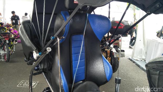 Yamaha Mio Dimodifikasi dengan Bahan Daur Ulang, Bisa Karaoke