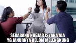 Kemesraan Bunga Zainal dan Sukhdev Singh, Meme Editorial detikHOT Paling Hits