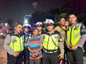Polisi Amankan Pikap Berisi Ganja di Jl Gatot Subroto