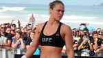 Foto: Mengintip Latihan Ronda Rousey, Si Cantik Kekar Atlet UFC