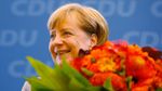 Ekspresi-ekspresi Merkel Pasca Menang Pemilu Jerman untuk ke-4 Kalinya
