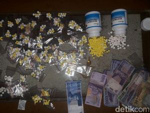 Polisi Sita Ribuan Tramadol yang Dijual di Toko Kelontong Tangerang