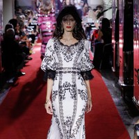 The runway at the Dolce & Gabbana secret show during Milan Fashion Week Spring/Summer 2018 at Bar Martini on September 23, 2017 in Milan, Italy.  (Photo by Andreas Rentz/Getty Images)