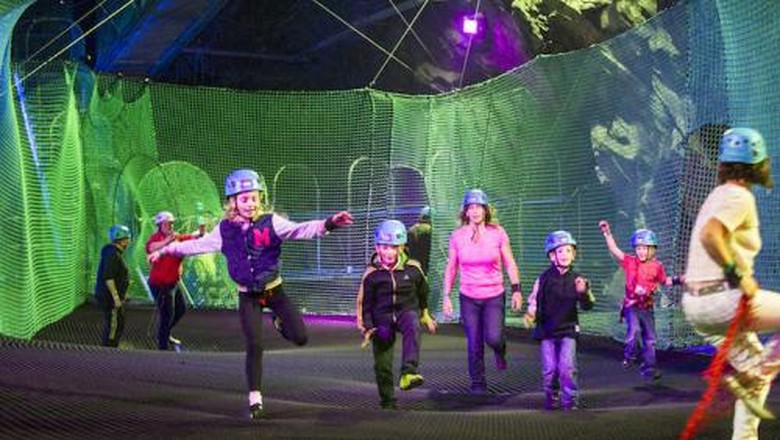 Main Trampolin Kok di Bawah Tanah?