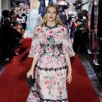 The runway at the Dolce & Gabbana secret show during Milan Fashion Week Spring/Summer 2018 at Bar Martini on September 23, 2017 in Milan, Italy.  (Photo by Andreas Rentz/Getty Images)