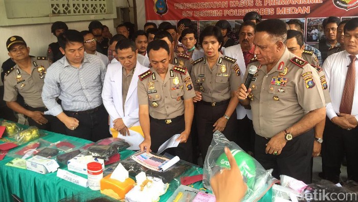 4 Perampok Grab Car dan Grab Bike di Medan Ditembak Mati