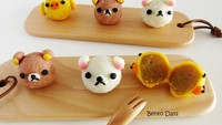 Dibuat menyerupai bentuk karakter rilakkuma, mooncake ini begitu lucu dan sangat menggemaskan. Foto: Istimewa