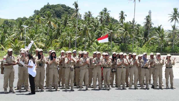 Dari Pulau Terluar di Ujung Suwesi, Kirab Pemuda Nusantara 2017 Dimulai