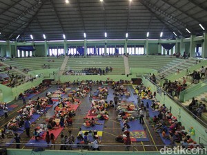 5.661 Pengungsi Gunung Agung Sakit dan 1 Orang Meninggal