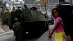 Bertopeng, Begini Aksi Polisi Militer di Brasil Gerebek Bandar Narkoba