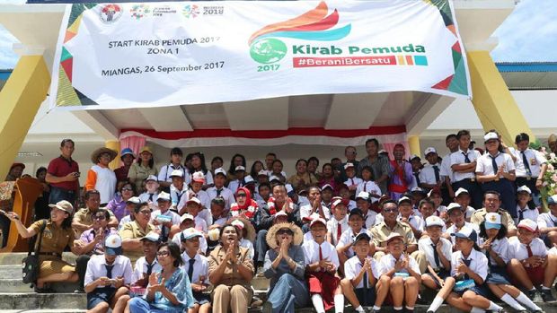 Dari Pulau Terluar di Ujung Suwesi, Kirab Pemuda Nusantara 2017 Dimulai
