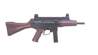 Senjata SKPK Kal. 7 mm buatan Pindad ini memiliki berat 2.55 kg dalam keadaan kosong atau tanpa  peluru. Panjangnya mencapai 620 mm.             