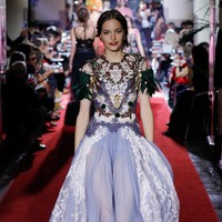 The runway at the Dolce & Gabbana secret show during Milan Fashion Week Spring/Summer 2018 at Bar Martini on September 23, 2017 in Milan, Italy.  (Photo by Andreas Rentz/Getty Images)