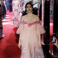 The runway at the Dolce & Gabbana secret show during Milan Fashion Week Spring/Summer 2018 at Bar Martini on September 23, 2017 in Milan, Italy.  (Photo by Andreas Rentz/Getty Images)