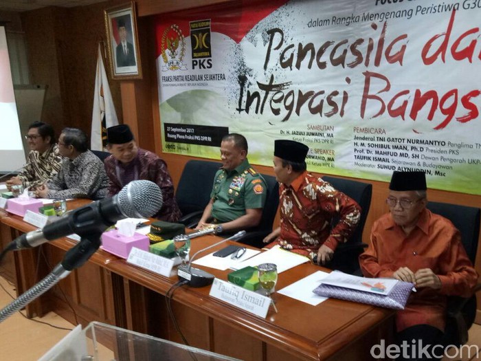 Panglima TNI Jadi Pembicara FGD Peringatan G30S/PKI di F-PKS