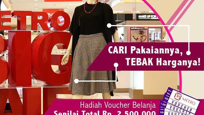 Cari Pakaiannya, Tebak Harganya!